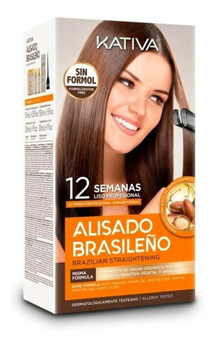 Imagen 1 de 1 de Alisado Brasileño - Sin Formol - Kativa