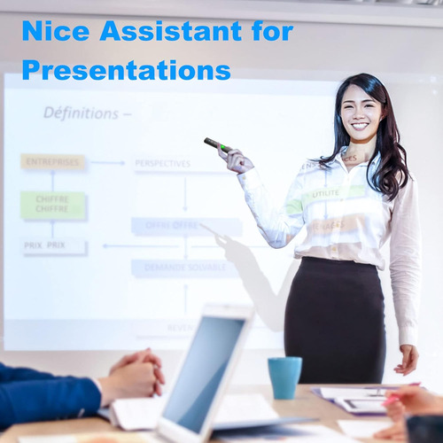 Presentador Inalámbrico Recargable Presentation Clicker -...