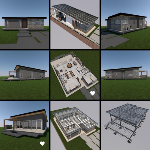 Imagen 8 de 10 de Planos De Casas A Medida, Proyectos Personalizados, 3d Bimx