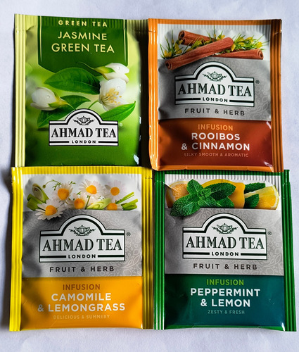 Te Ahmad Londres En 5 Saquitos Sueltos Varios Sabores