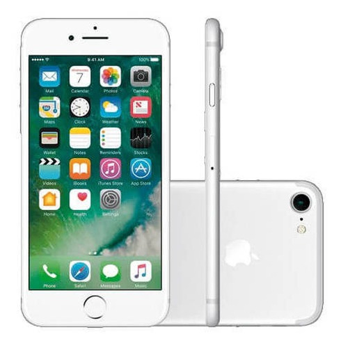 iPhone 7 32gb- Prata- Produto Usado!