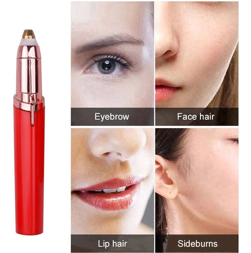 Imagen 4 de 7 de Removedor Depilador De Vello Facial Cejas Version Recargable