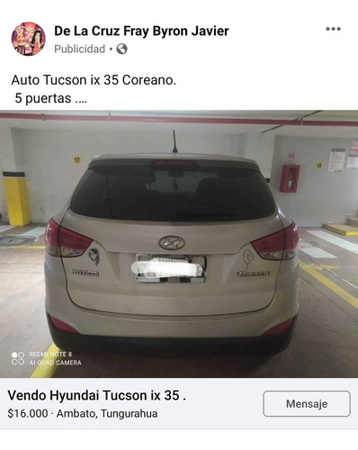 Hyundai 2011 Tucson Ix 35 Coreano