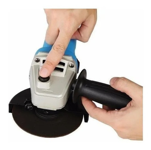 Imagen 3 de 8 de Amoladora Angular Gamma 650w 4-1/2'' 115mm 11000rpm G1909ar