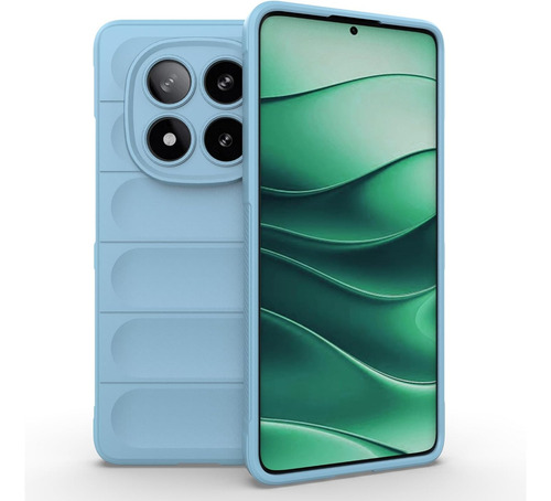 Funda Reforzada P/ Redmi Note 14 / 14 Pro / 14 Pro Plus - 5g Celeste 14 Pro - 5g