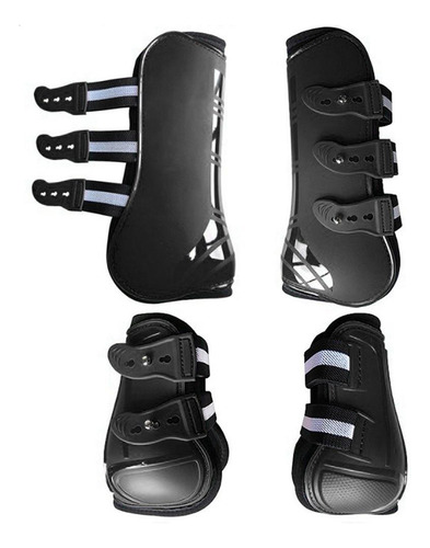 Botas Protectoras De Neopreno Delantero + Trasero Negro M