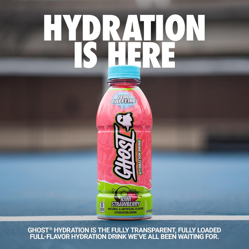 Bebida De Hidratación Ghost, Kiwi Fresa - Bebidas Deportivas
