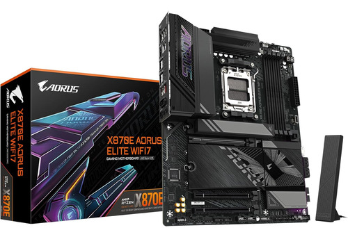 Gigabyte X870e Aorus Elite Wifi7 Amd Am5 Lga 1718 Motherb...