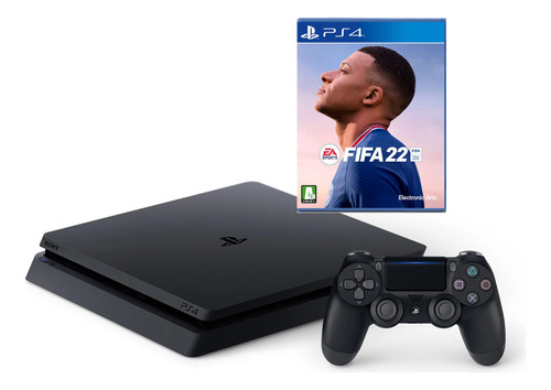 Ps4 Sony Playstation 4 Slim Standard 500gb Somos Wiisanfer!! Negro Azabache (Reacondicionado)