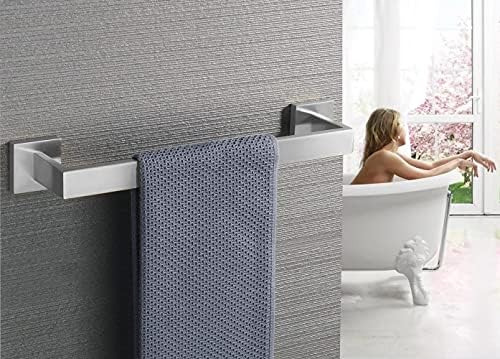 Toallero De 16 Pulgadas Para Baños De Acero Inoxidable 304 D