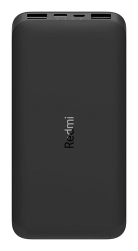 Cargador Portátil Xiaomi Redmi Power Bank 10000mah  Negro