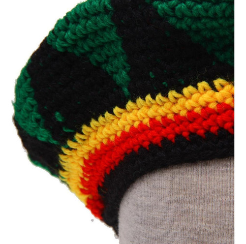 Nuevo Gorro Rasta Tam Hat Jamaica Tam Acrílico Multicolor A