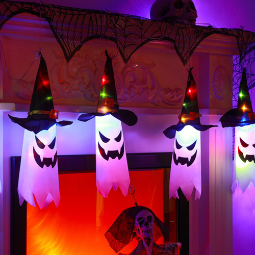 Cadena De Luces Led Fantasma Brillante Iluminadas Para