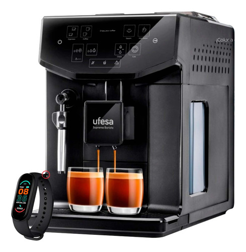 Cafetera Ufesa Ce8121 Automatica Supreme Barista + Smartwat