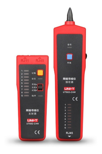 Imagen 1 de 6 de Generador De Tono Chicharra Telefonica Lan Tester Unit Ut682