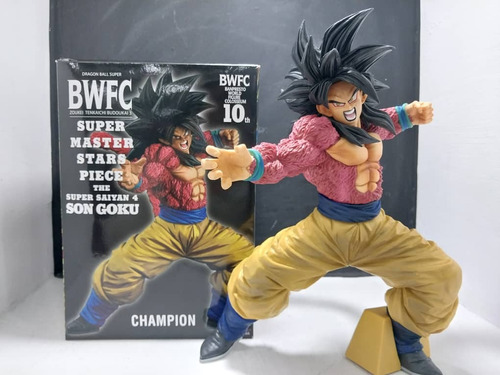 Figura De Dragon Ball Goku Super Sayayin Nivel 4 Anime 30cm