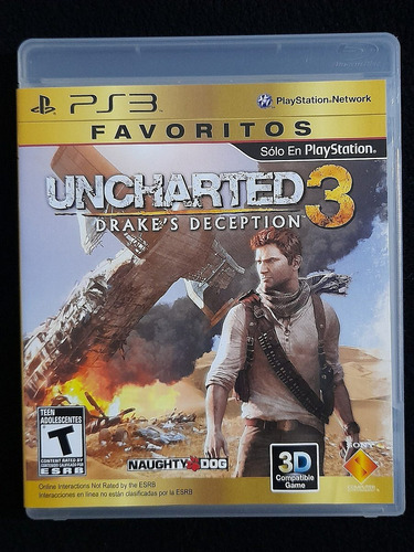 Uncharted 3: Drake's Deception - Español - Físico - Ps3