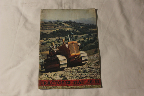 Fiat Tractor Modelo 50 Y 52 Catalogo De Venta (Usado)
