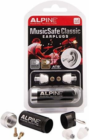 Alpine Protección Auditiva Musicsafe Clásico Tapones Para Lo