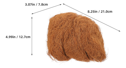 Tapete De Fibra De Coco Para Macetas Con Mantillo De Coco, 1