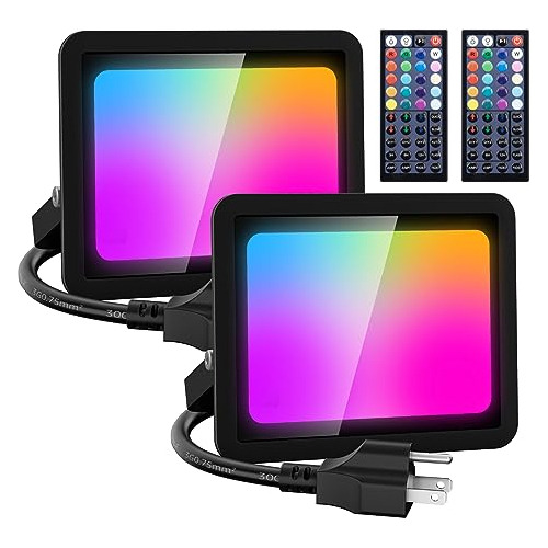 Luz De Inundación Rgb 25w, 16 Millones De Colores De B...