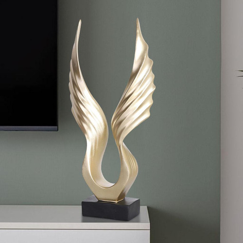 Estatuilla De Escritorio De Los 20x43cm Oro Los 20x43cm