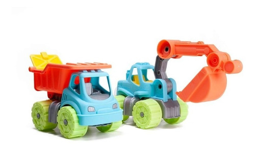 Mini Camion Volcador Excavadora Construc Duravit Lloretoys