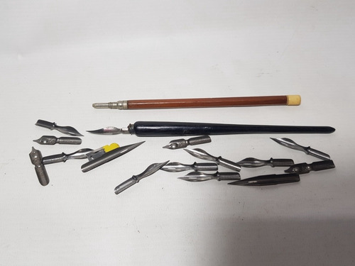 Imagen 9 de 10 de Antiguos Útiles Escolares Cartuchera Regla Lote Mag 58709