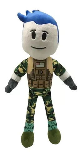 Pelúcia Roblox Personagem Boneco Camuflado Jogo - Atm - Pelúcia - Magazine  Luiza