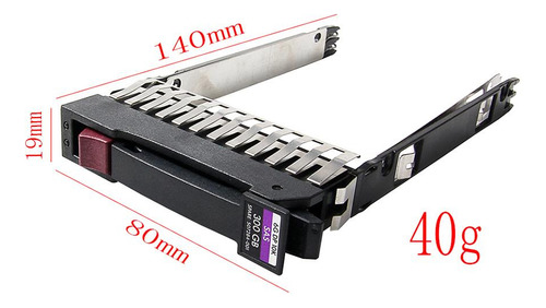 3x Suporte Para Dl380 Dl360 G5 G6 G7 2,5 '' Hdd-bandeja
