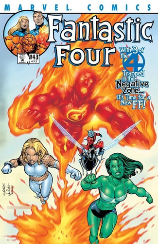 Fantastic Four 43 Quarteto Fantástico Importada Mulher Hulk