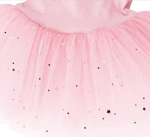 Roupa Infantil Bailarina Profissional Balé Saia Tutu Brilho