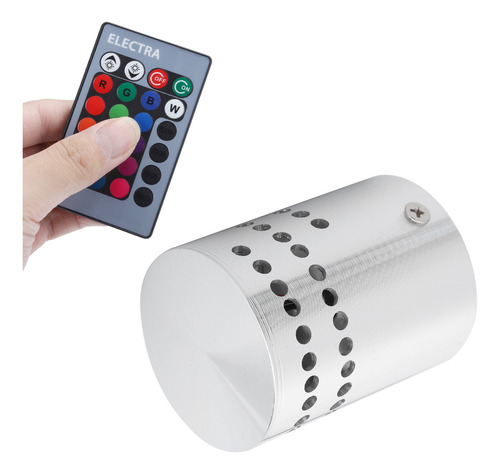 Techo Led En Espiral Rgb De 3 W, Diseño Hueco Moderno