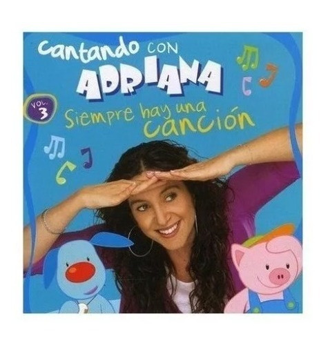 Adriana Vol.3 Siempre Hay Una Cancion Cd Dbn