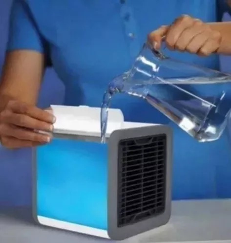 Mini Ar Condicionado Ventilador Portátil Usb Promoção Verão