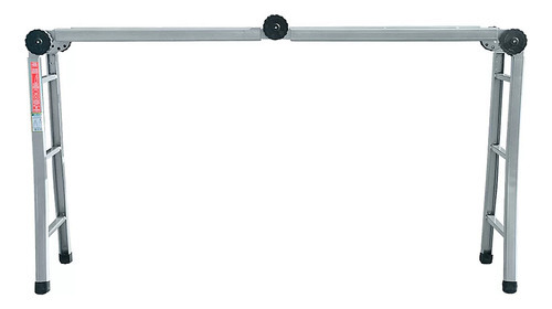 Escalera portátil Cardioli 000346 de 0,90 x 3,60 metros, color gris