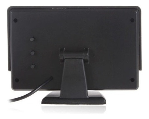 Monitor Tela Lcd Perua Escolar Câmera De Re + Camera Frontal
