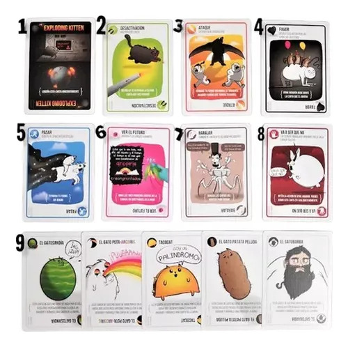 Virus + Exploding Kittens Combo Juego De Cartas Familiar