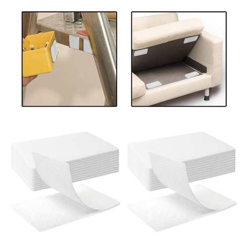 Fita De Montagem Na Parede 5cmx10cm Retangular 22 Unidades