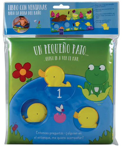 Ventanas Hora Del Baño: Un Pequeño Pato, de Varios autores. Ventanas Hora Del Baño: Un Pequeño Pez Editorial Jo Dupre Bvba (Yoyo Books), tapa blanda en español, 2019