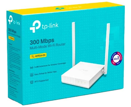 Tl-wr844n Router Inalambrico N300 Tp-link  N300