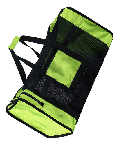 Bolsa De Transporte Verde Para Equipo De Snorkel, Malla De 1