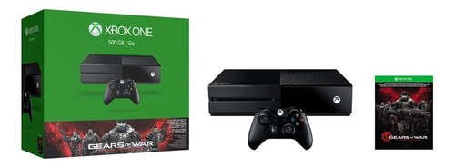 Microsoft Xbox One 500GB Gears of War Ultimate Edition  color negro