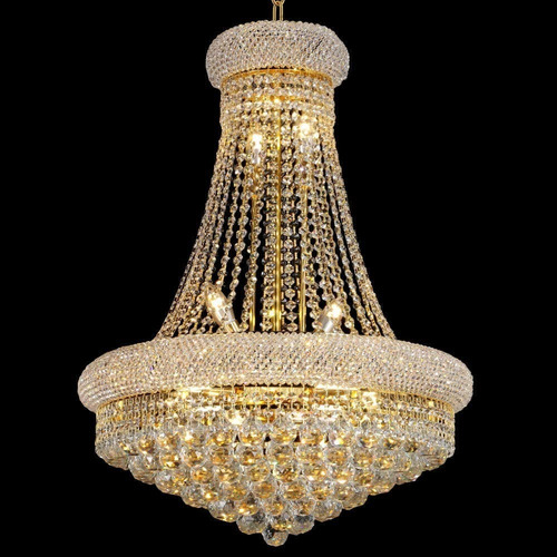 Lámpara Elegant Candelabro De Cristal Estilo Imperio Francés