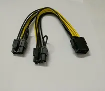 Comprar Pack 10 Cable Pcie 8 Pin A 6+2 Pin Dual Tarjeta De Video