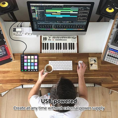 Controlador Midi Para Machine Music Mini Beginner Pad