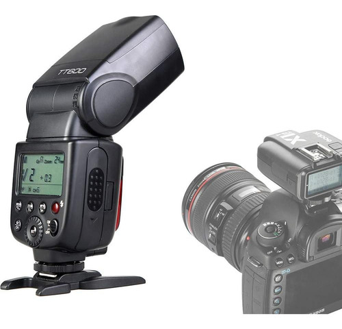 Kit De Flash Godox Tt600 3pcs Con Disparador X2t-c Para