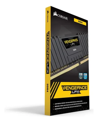Memoria Ram Corsair Vengeance Lpx Black Ddr4 16gb 3200mhz | Cuotas