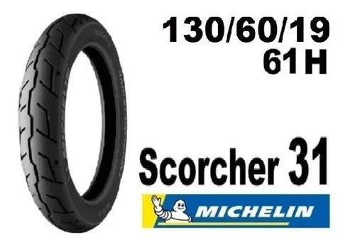 Imagen 1 de 4 de Michelin Scorcher31 130/60/19 61h