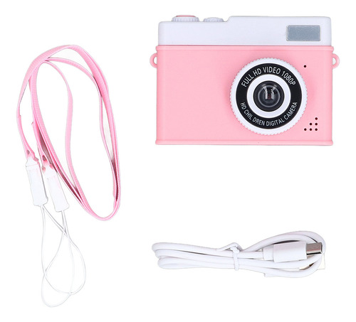 Cámara Digital Point And Shoot, 1080p, Automática Para Niños